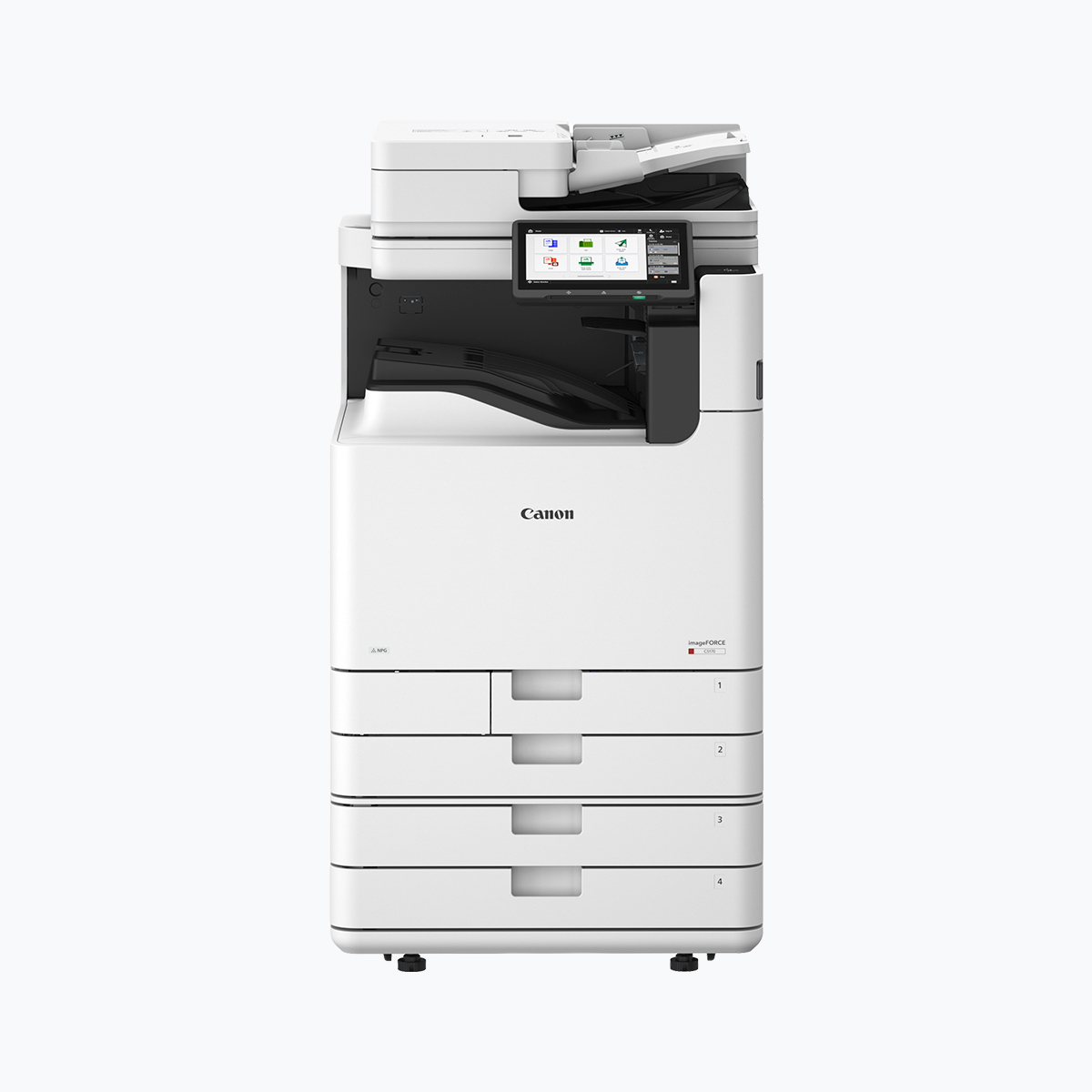 Product image of a multifunction printer for the Business Printer Recycling