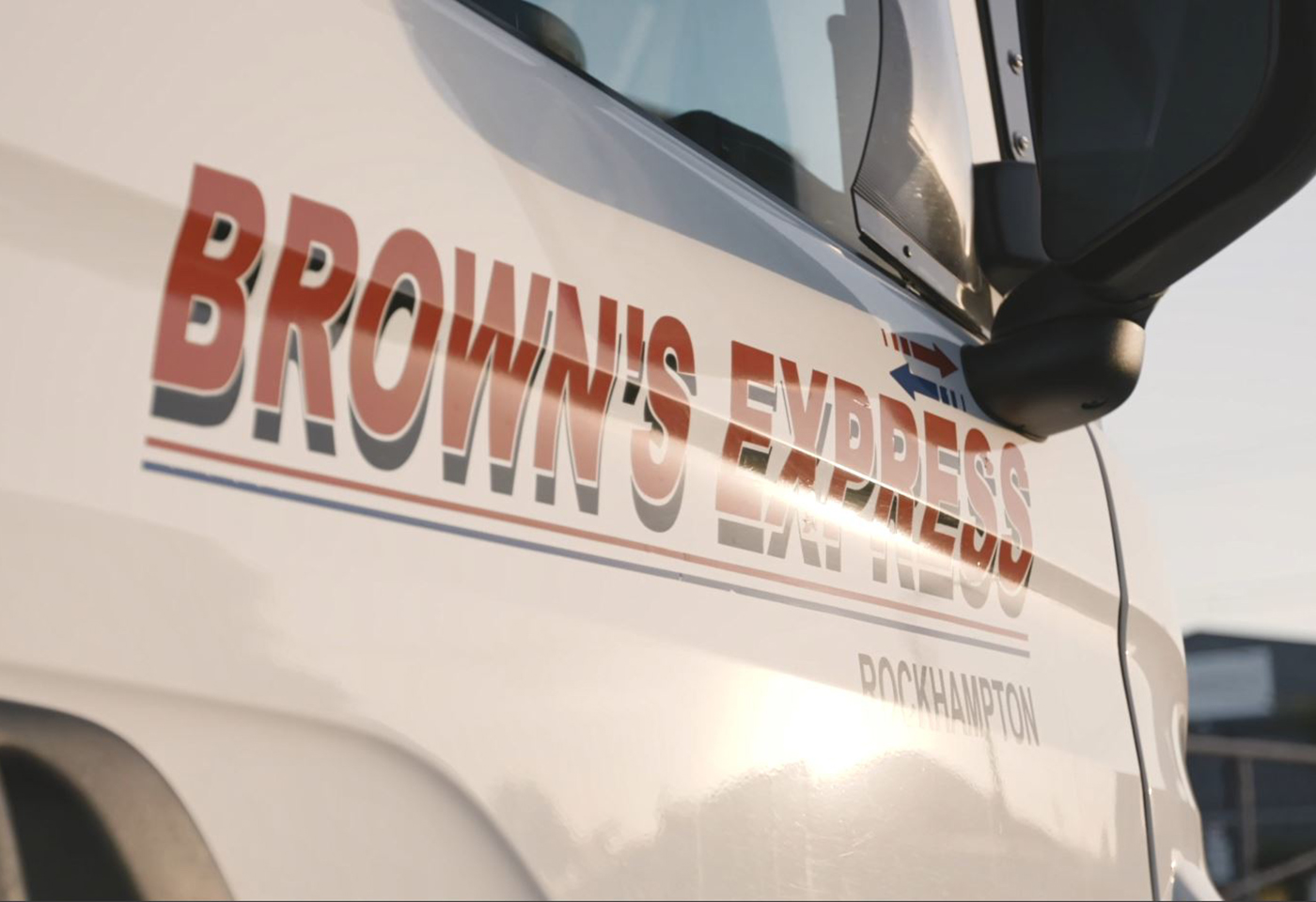 Brown's Express truck