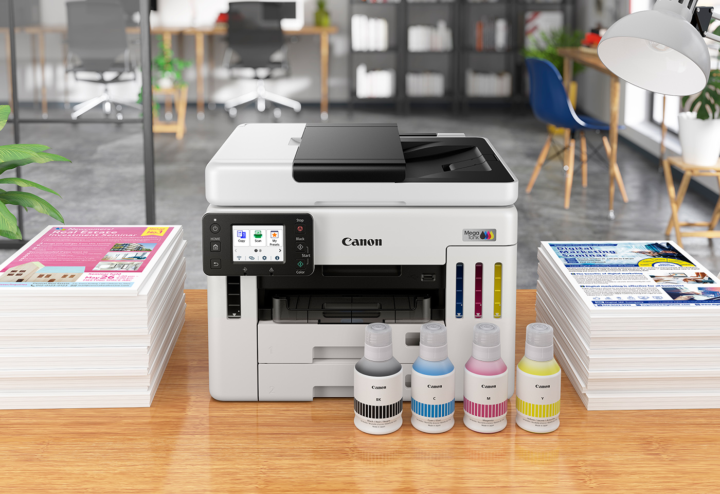 Hero Image for Continuous Ink Tank Printers 1400x960