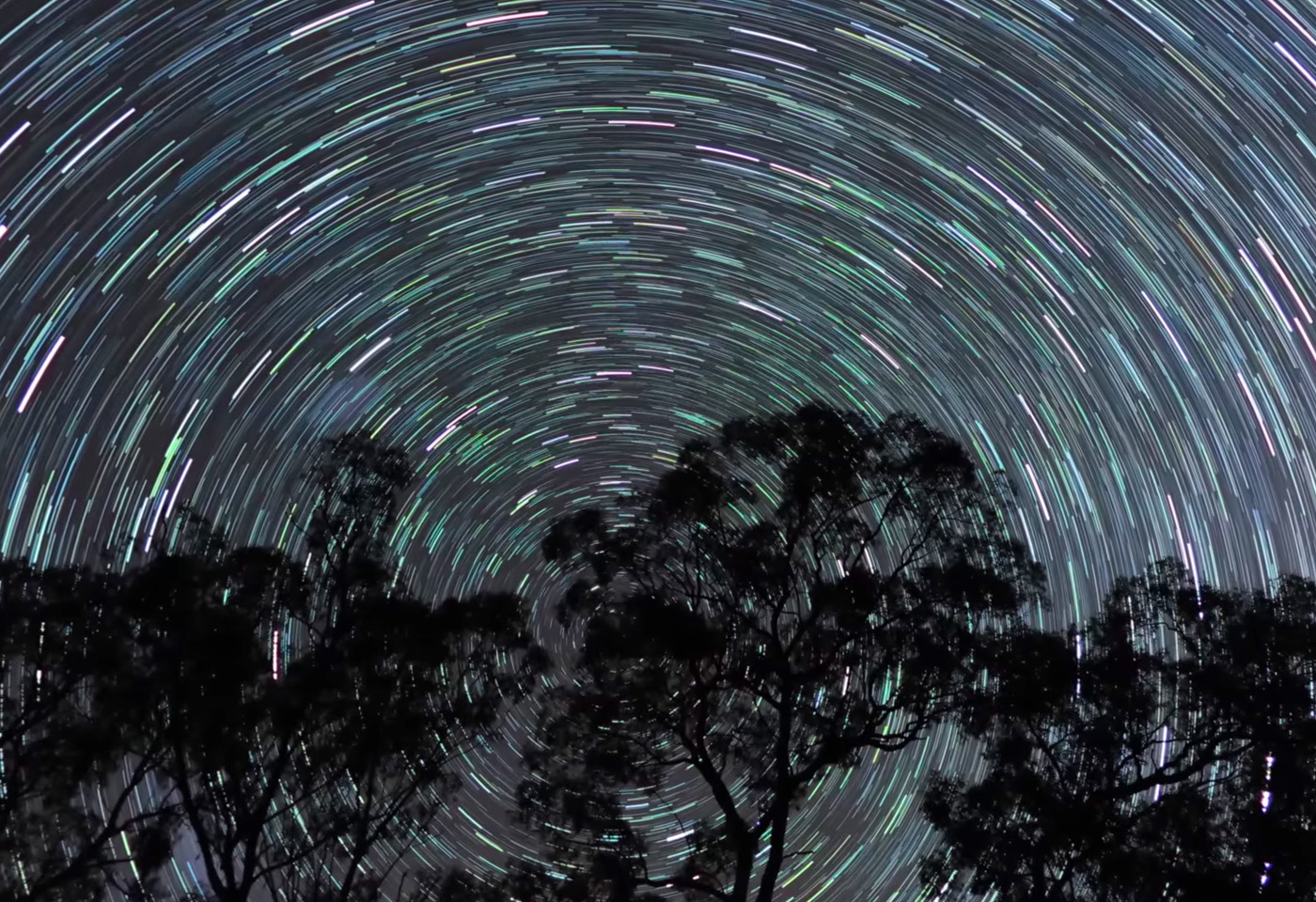 Star light trail