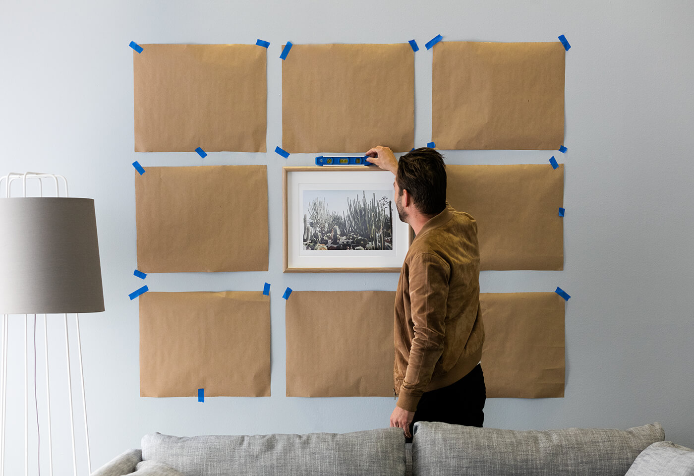 How to create a photo wall