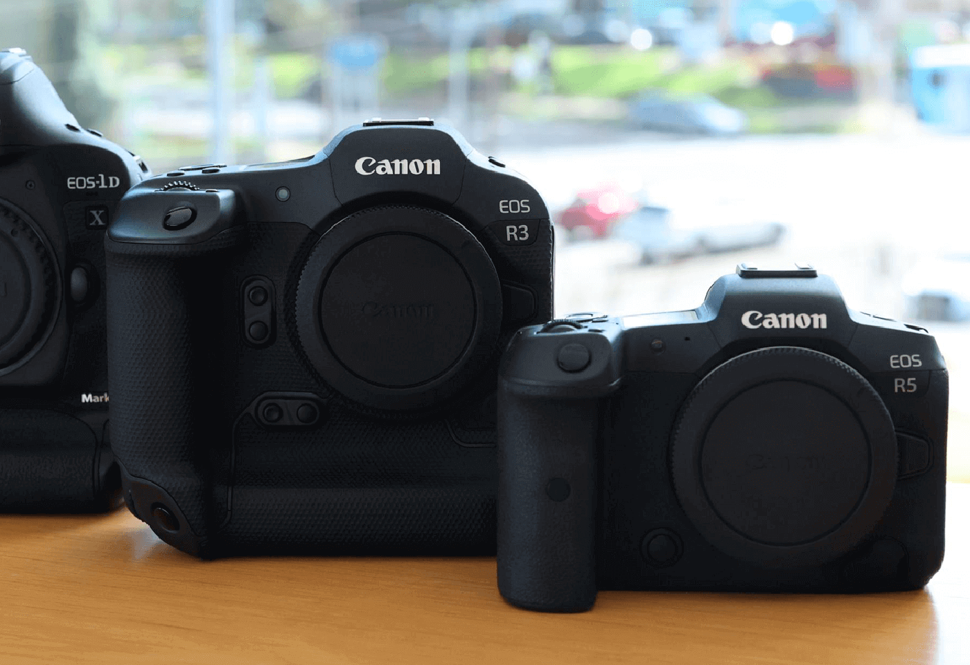 EOS R3 vs EOS-1D X Mark III vs EOS R5 cameras