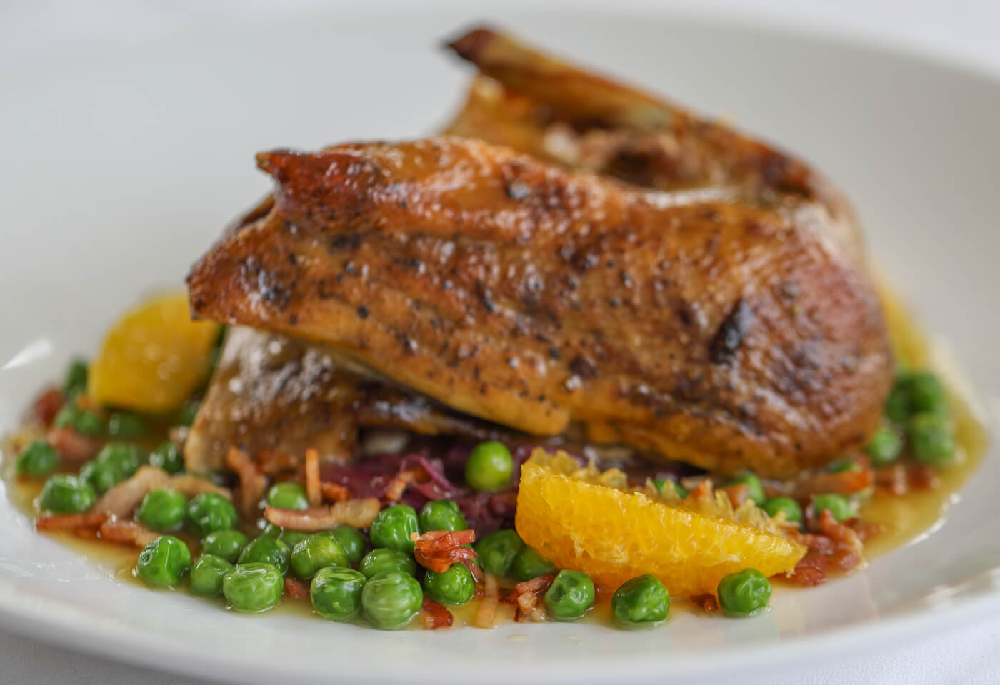 Plate of food taken by Dr Chris Brown using a Canon EOS 5D Mark IV