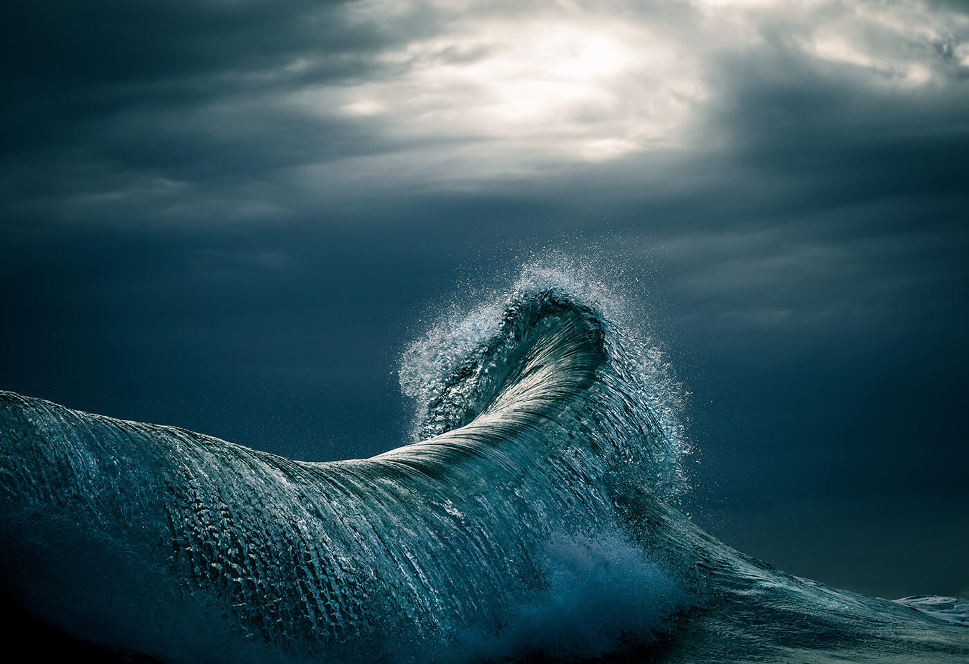 Landscape image of wave