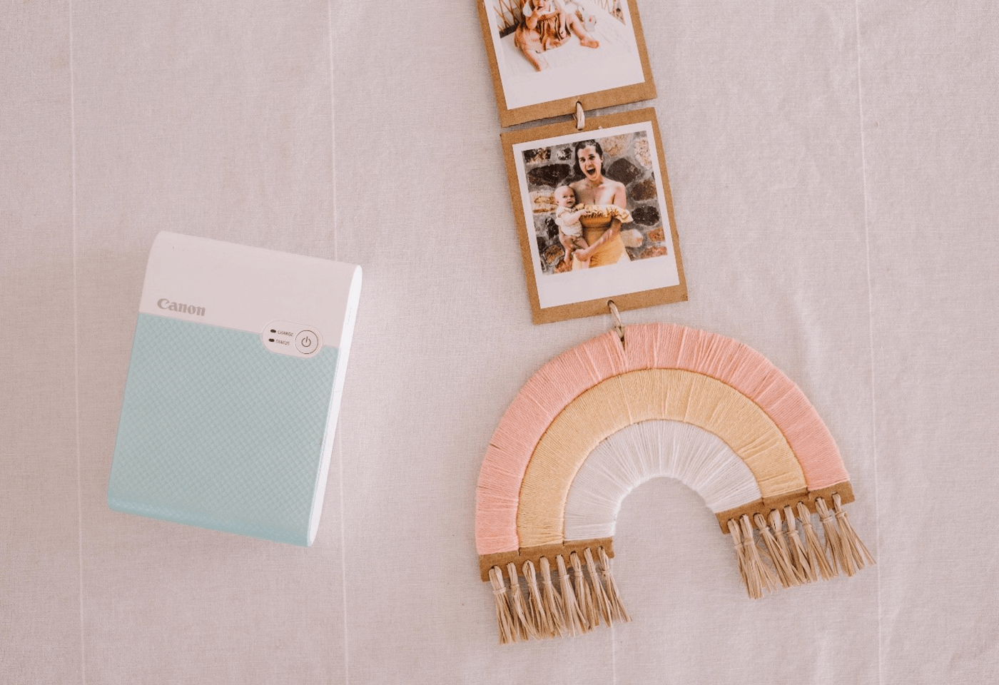 Make Your Own Photo Frame Wall Hanging with the Canon Selphy Printer