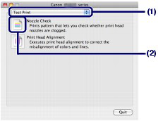 Printing the Nozzle Check Pattern | Canon Australia