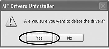 Uninstallation Procedure | Canon Australia
