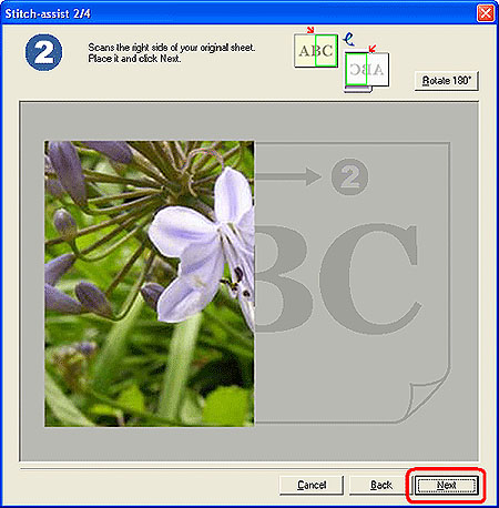 Stitch-assist Procedures (Scanning a Document Larger than Document ...